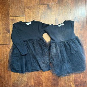 One left! - 4-5Y Zara Black Combination Tulle Dress